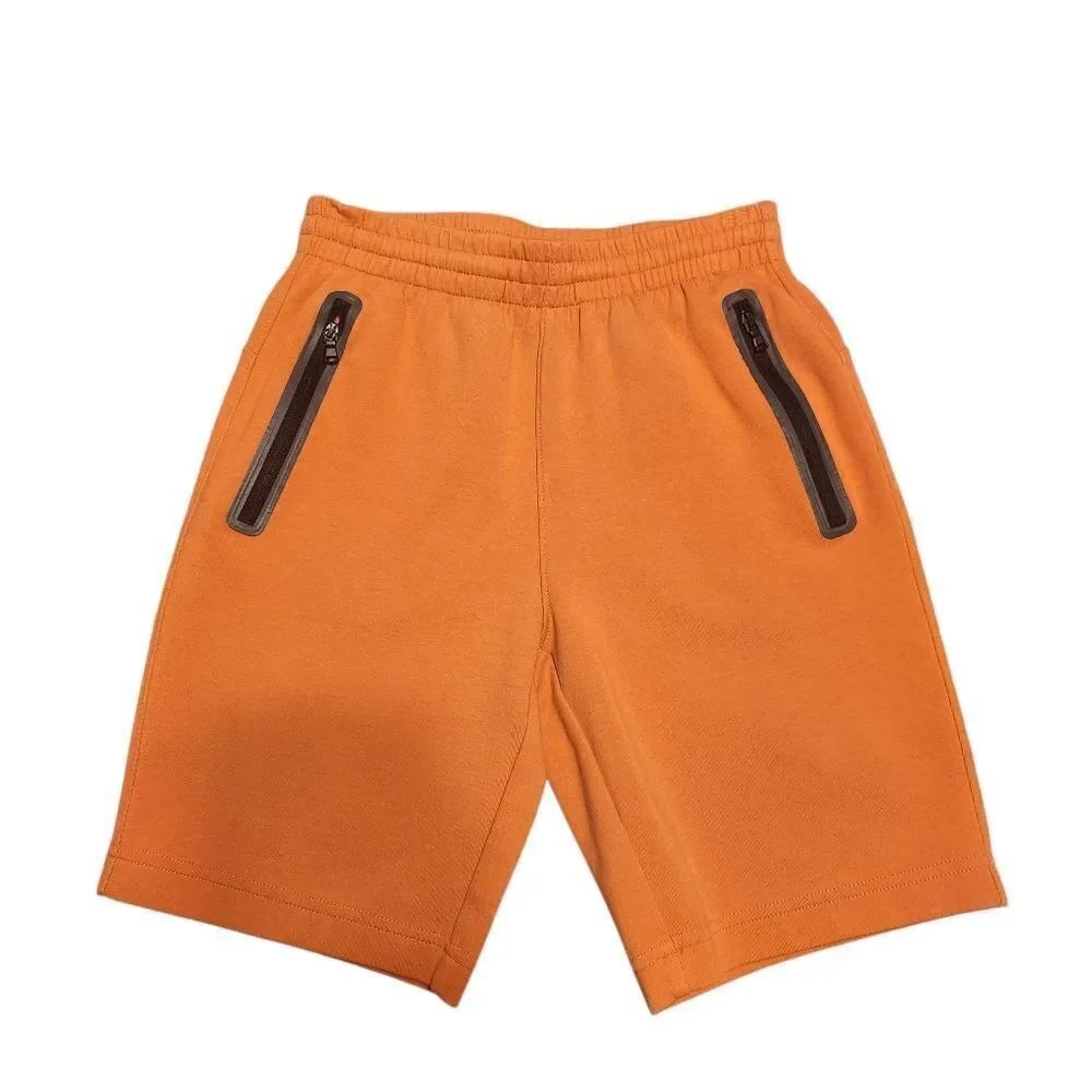 Old Navy Active Dynamic Fleece Boys Large Jogger Shorts Orange